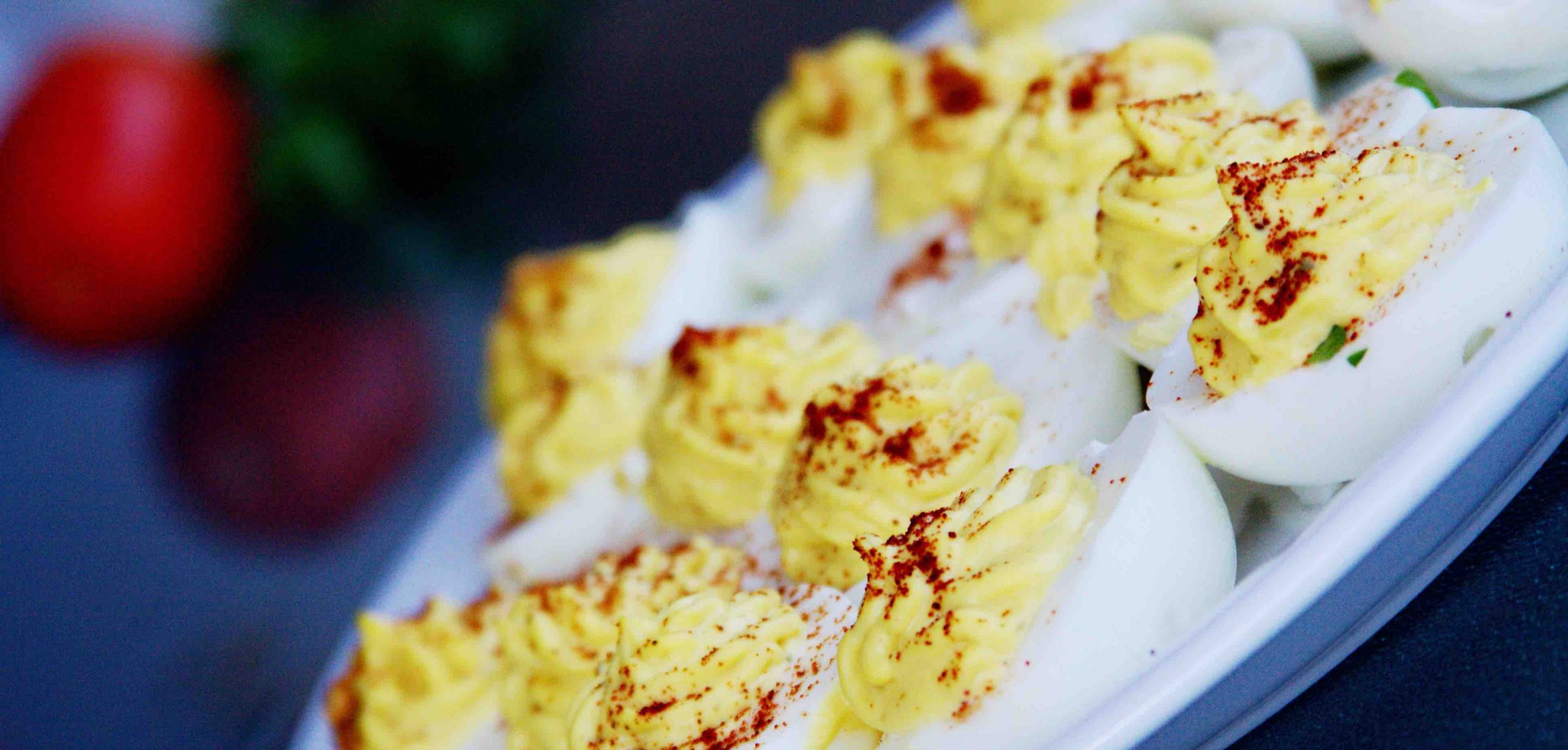 Jen Trebek's version of Oprah's Deviled Eggs