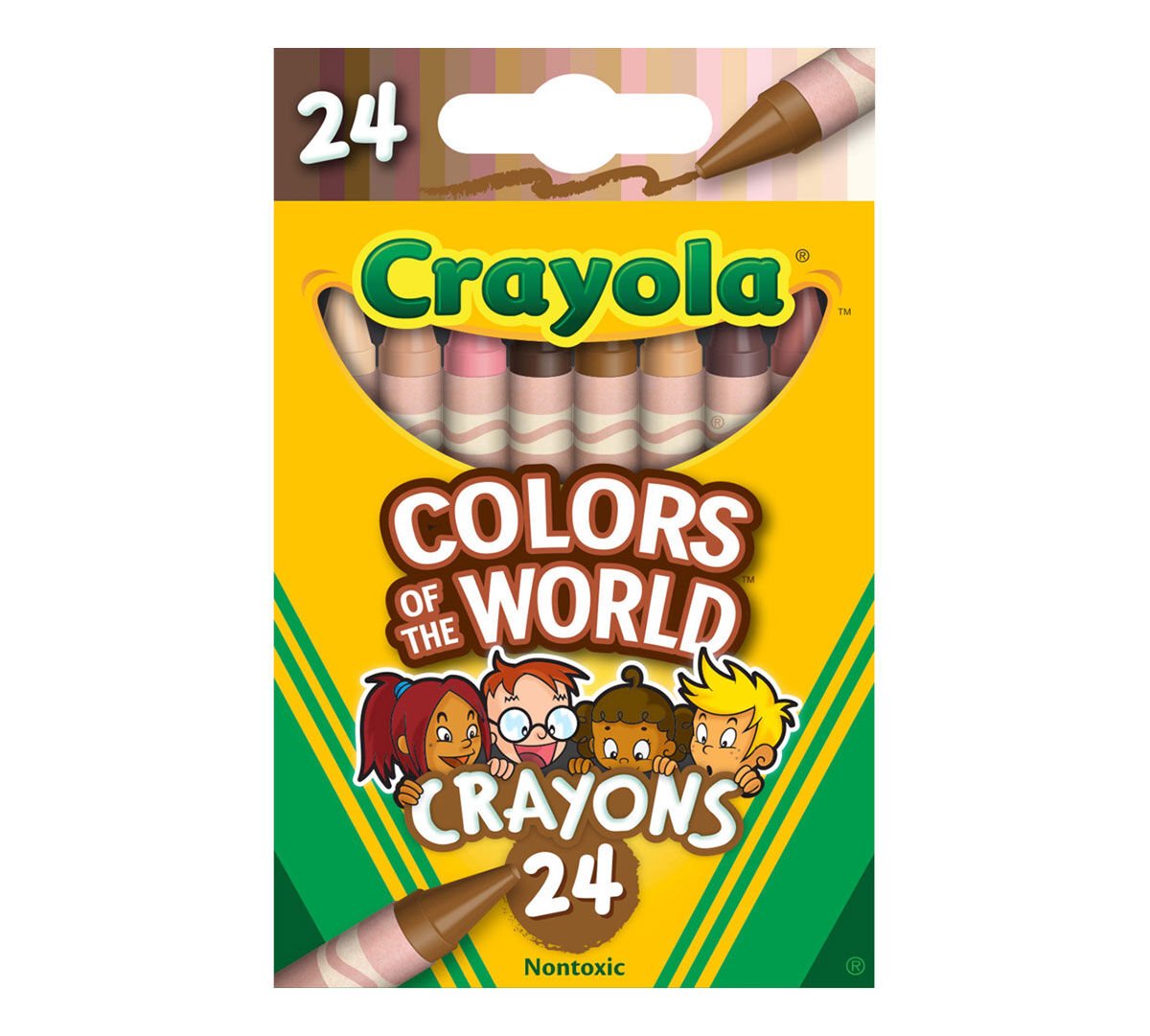 Crayola Crayons_Colors_of_the_World Good News for ALL Creative People. Crayola announces "Colors of the World Crayons"
