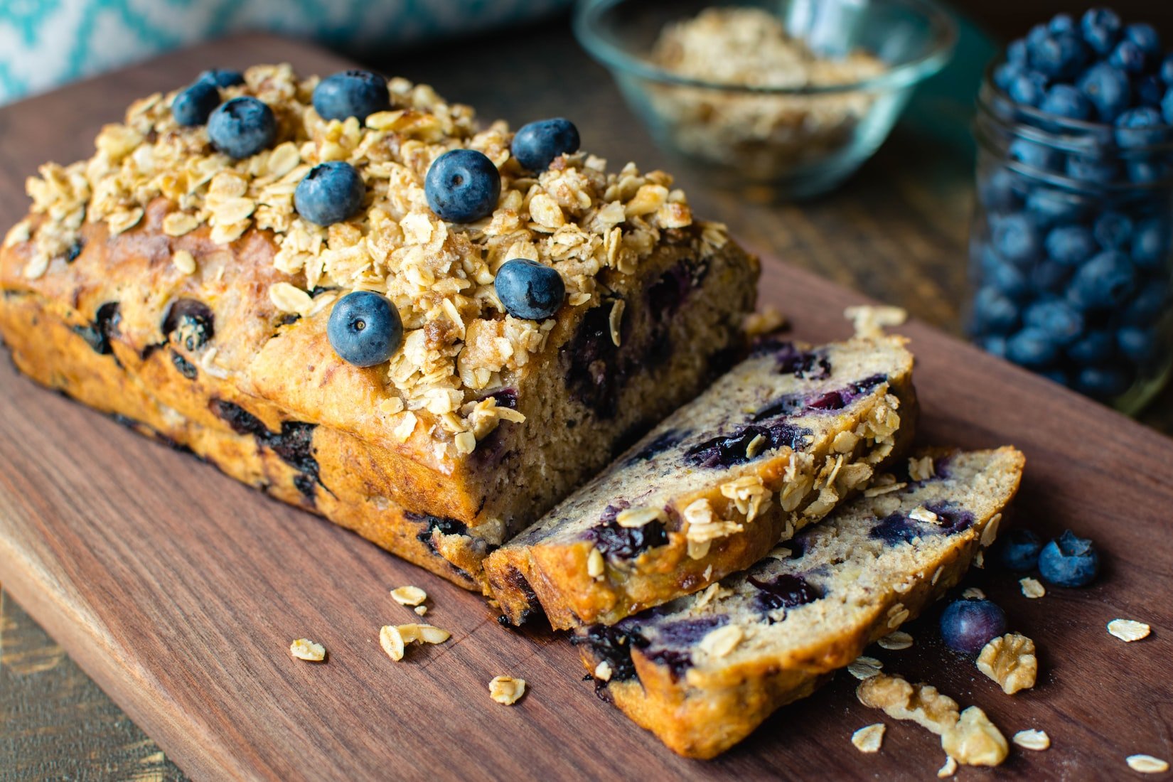 Blueberry Bread Jean Trebek's Blueberry Bread Recipe in insidewink.com