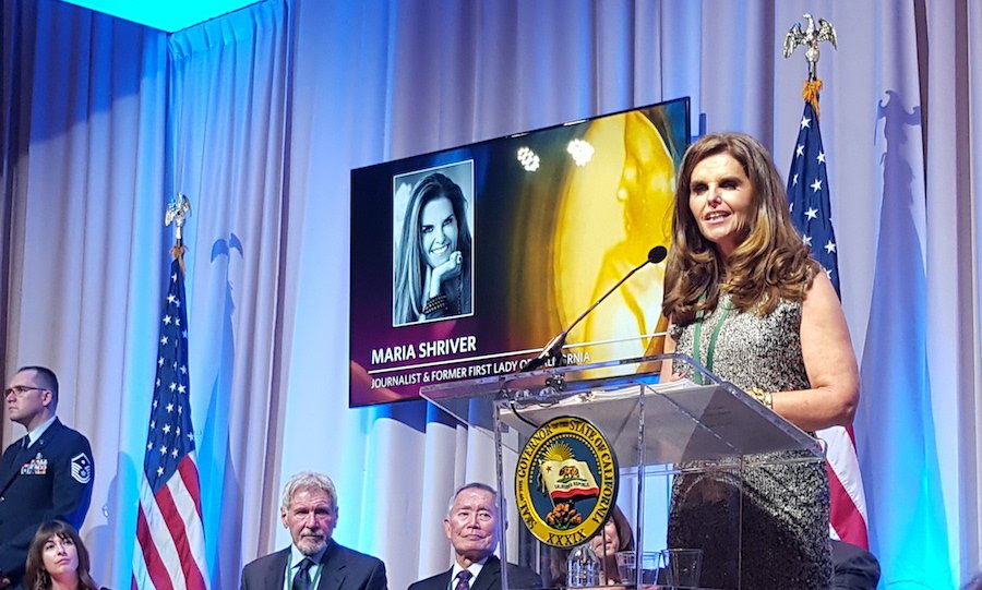 Maria Shriver at the California Hall of Fame