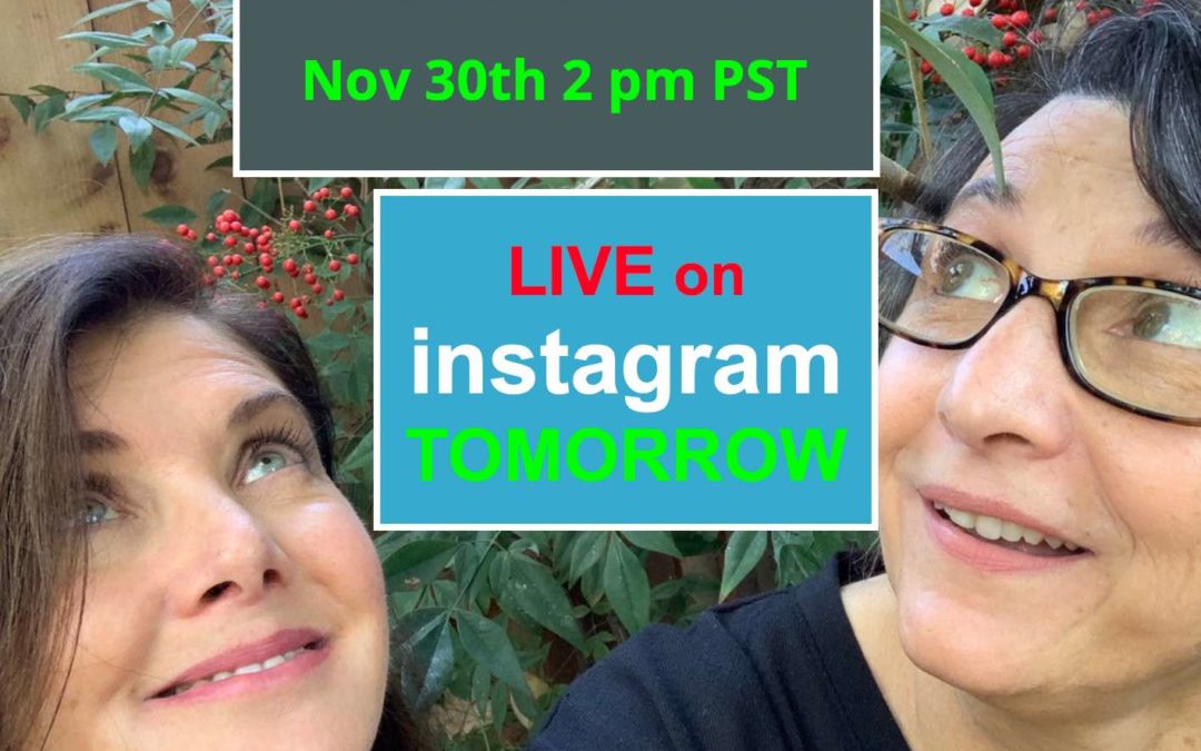 Tomorrow! Instagram Live!
