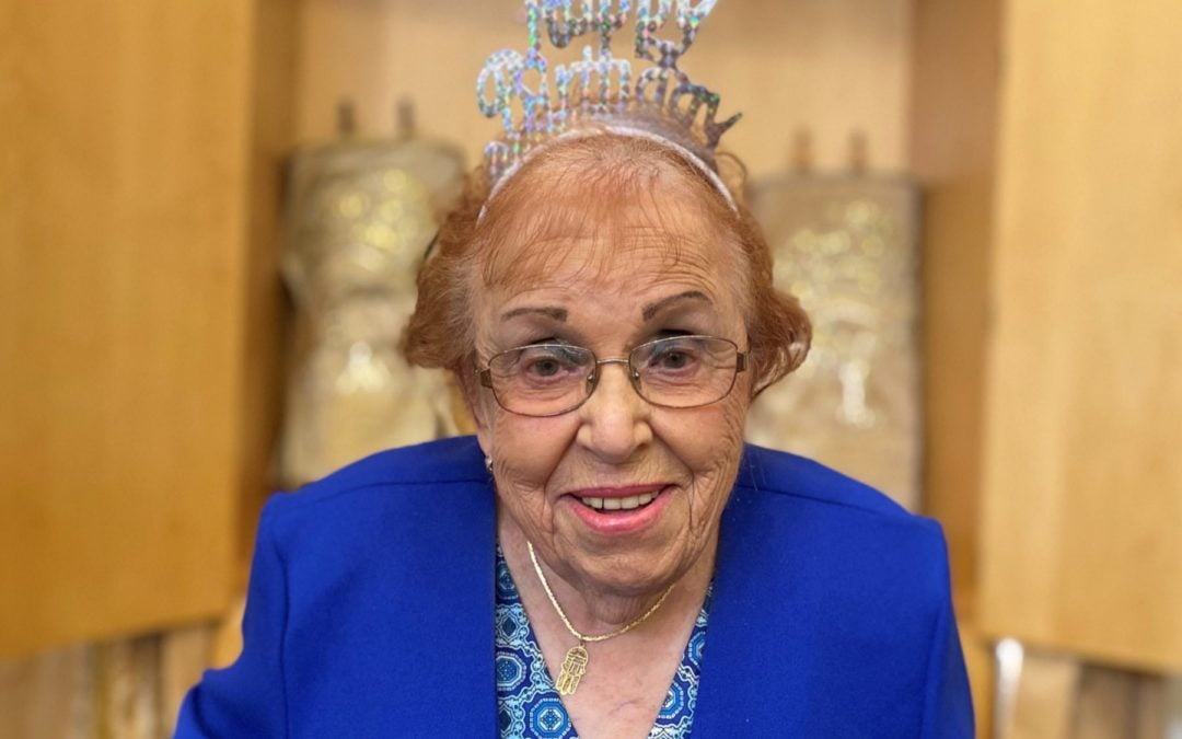 Assisted Living Resident Celebrates 103rd Birthday and Bat Mitzvah