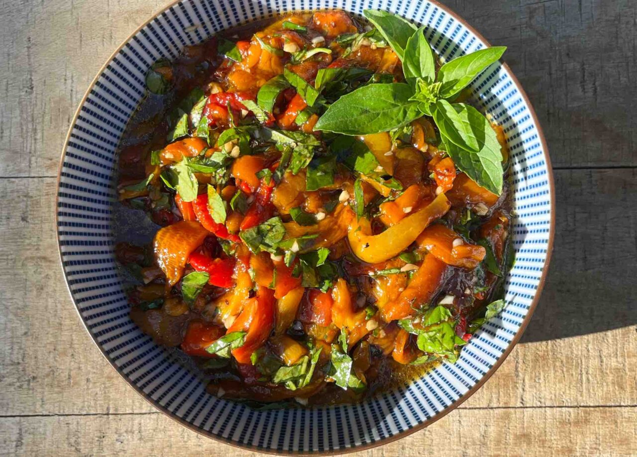 Delicious Roasted Red Peppers Recipe insidewink